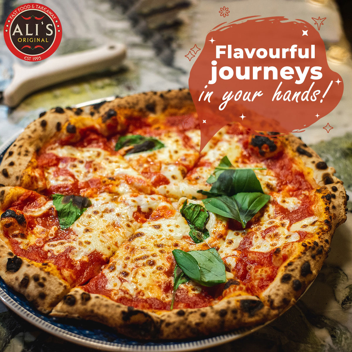 Ali's Original takeaway Glasgow pizza